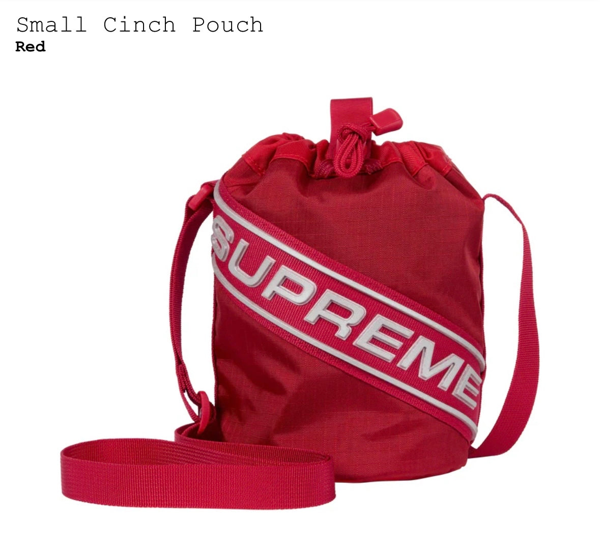 Supreme Small Cinch Pouch