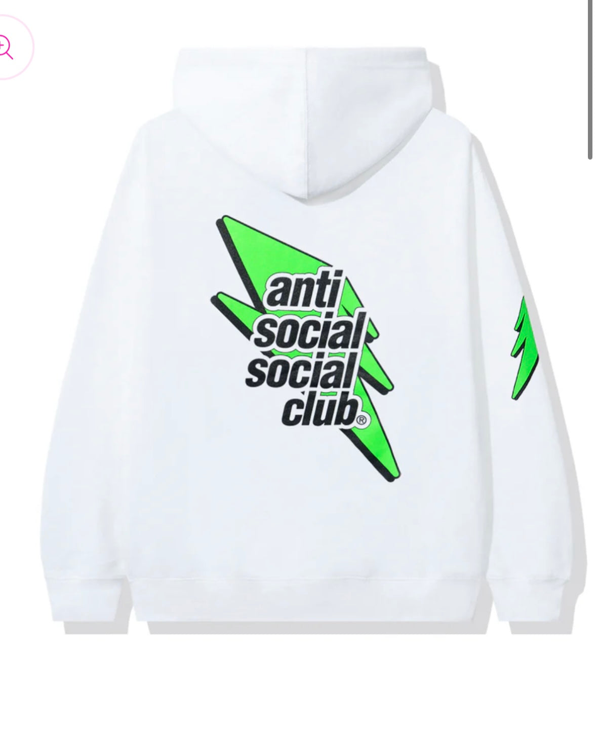 Anti Social Careless Bolt hoodie