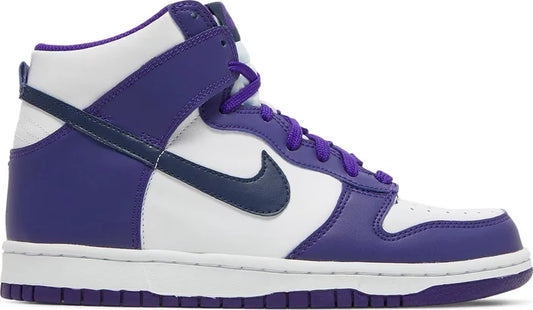 Nike Dunk High - Electro Purple Midnight Navy (GS)